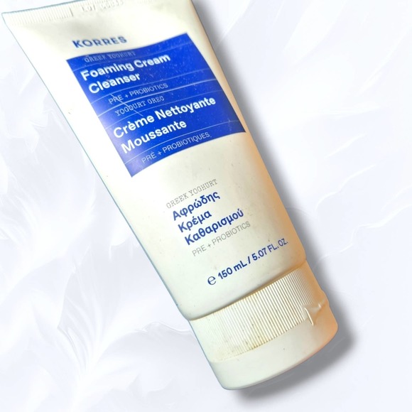 Korres Greek Yoghurt Foaming Cream Cleanser - Picture 2 of 3